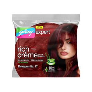 Yodrej Rich Crème Mahogany No. 27 Hair Colour Cream