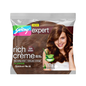 Yodrej Rich Crème Dark Brown No. 30 Hair Colour Cream