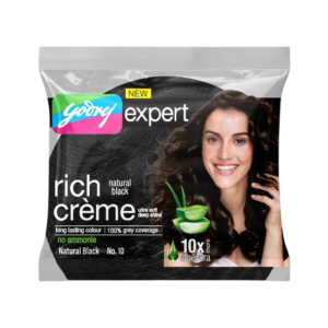 Yodrej Rich Crème Natural Black No. 10 Hair Colour Cream