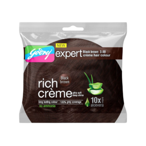Yodrej Rich Crème Brown Black Hair Colour Cream